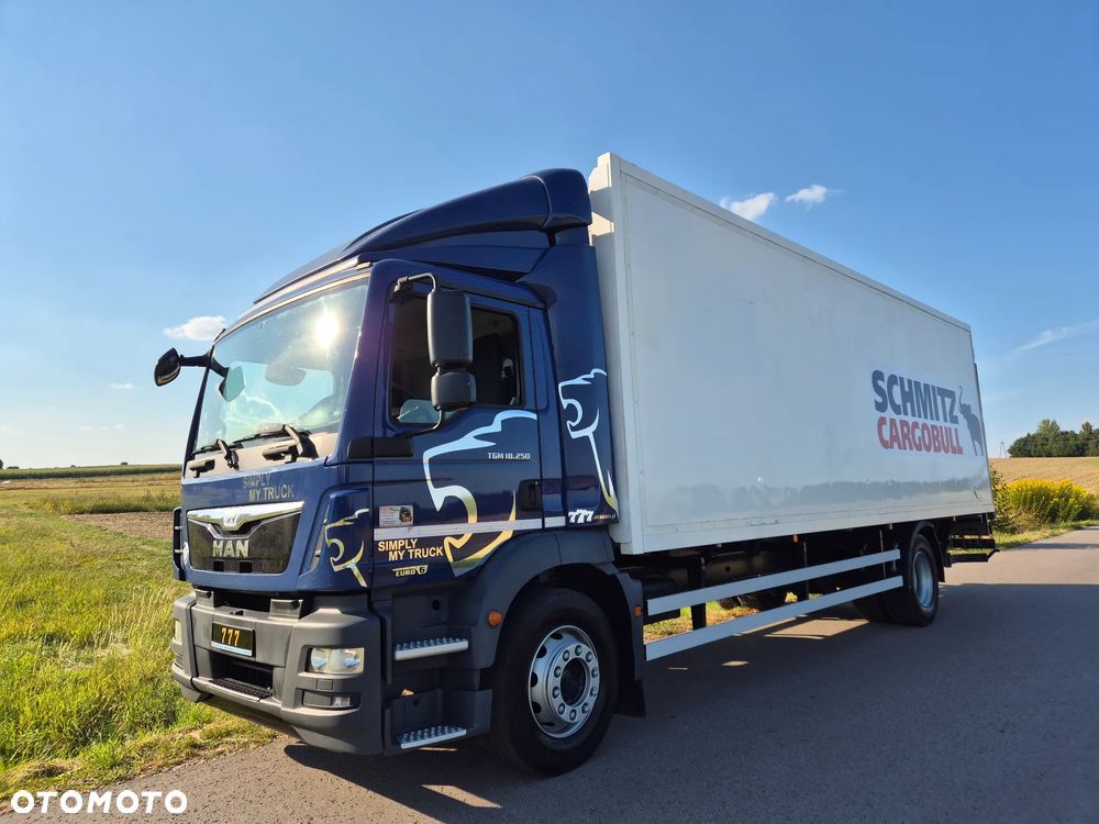 MAN TGM 18.290 18.250 Carrier 1950 D/E z Holandii / TOP STAN / 7.5m / 18 palet / winda + drzwi boczne / OKAZJA - 14