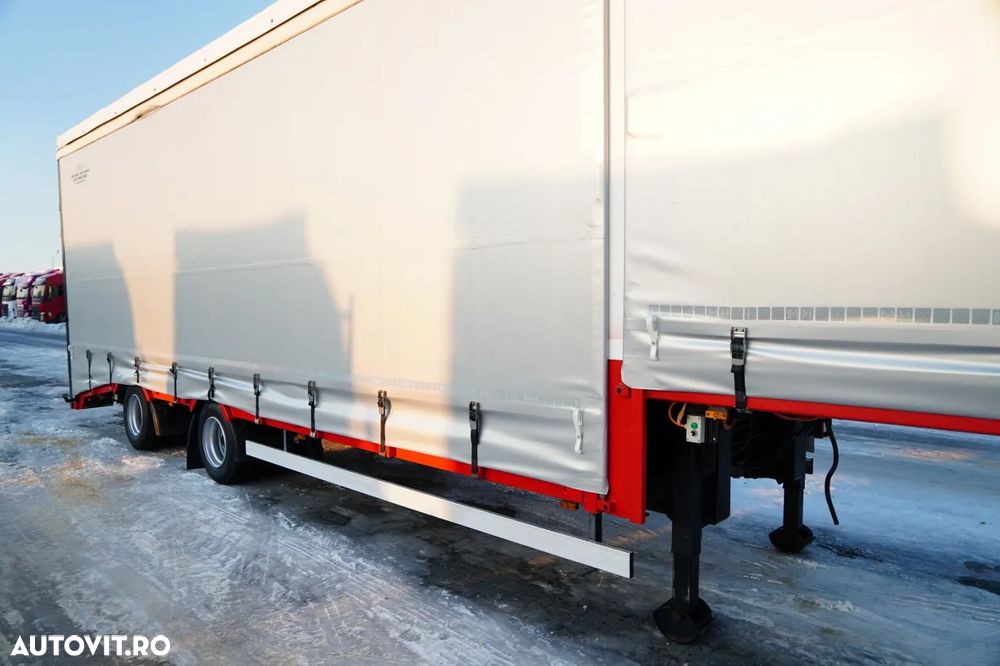 Eggers REMORCA / CORTINĂ / TROLIU / RAMPĂ HIDRAULICĂ / - 9