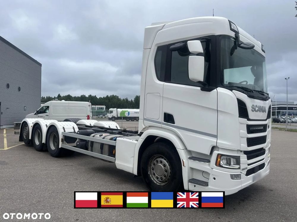 Scania R560 B8x4*4 / Rama do zabudowy / kab. sypialna / PTO - 1