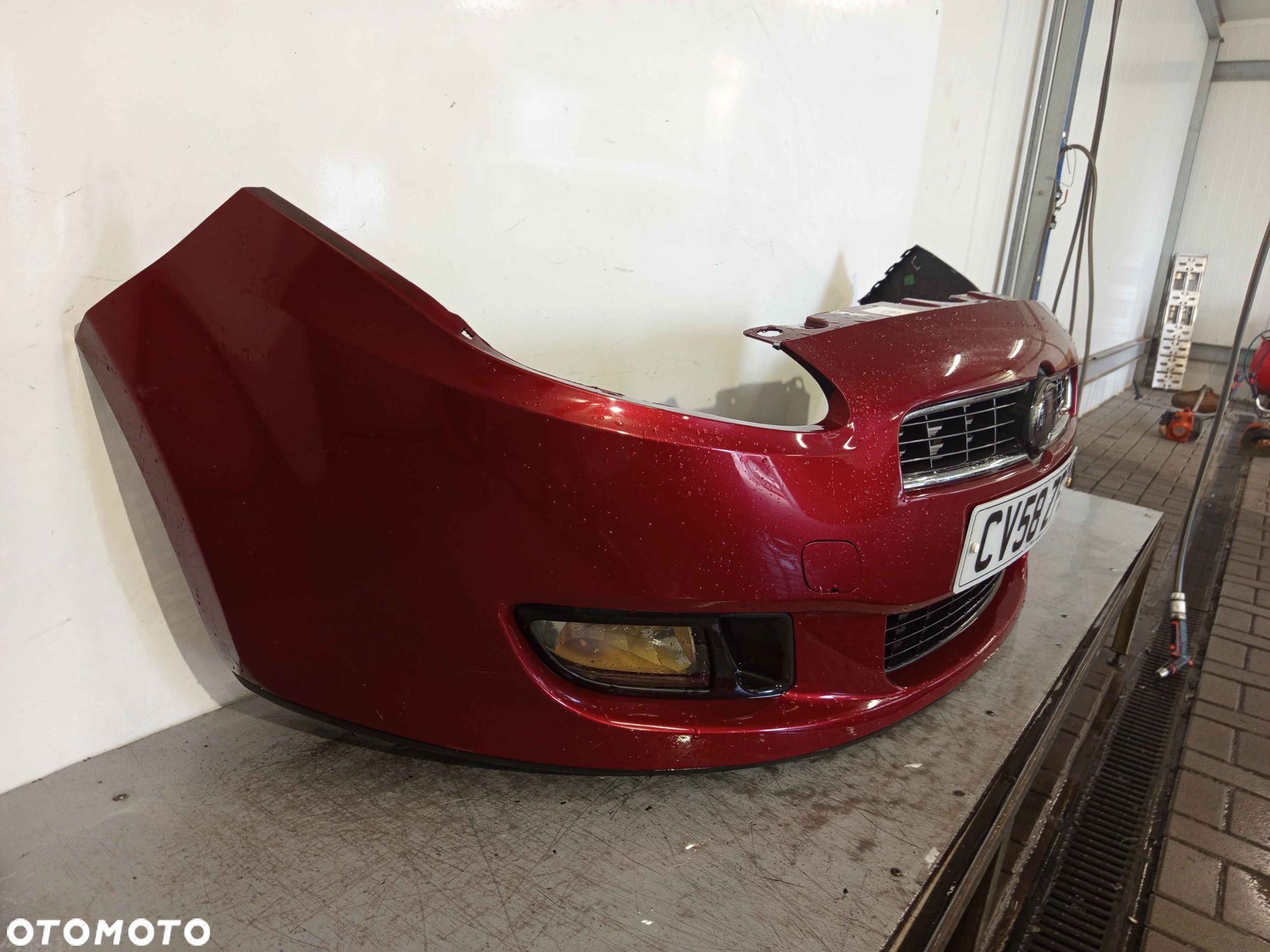 + ZDERZAK PRZÓD PRZEDNI DO FIAT BRAVO II 2 HB 106/B BORDO BORDOWY HALOGENY - 2