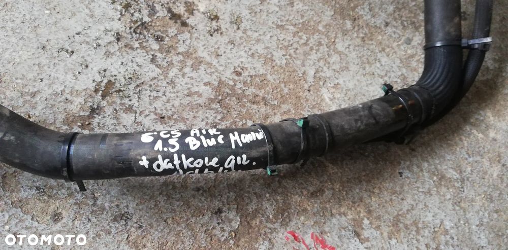 PRZEWÓD WĄŻ WODY PEUGEOT 3008 II 1.5 BLUEHDI MANUAL PODRZANIE ADBLUE - 2