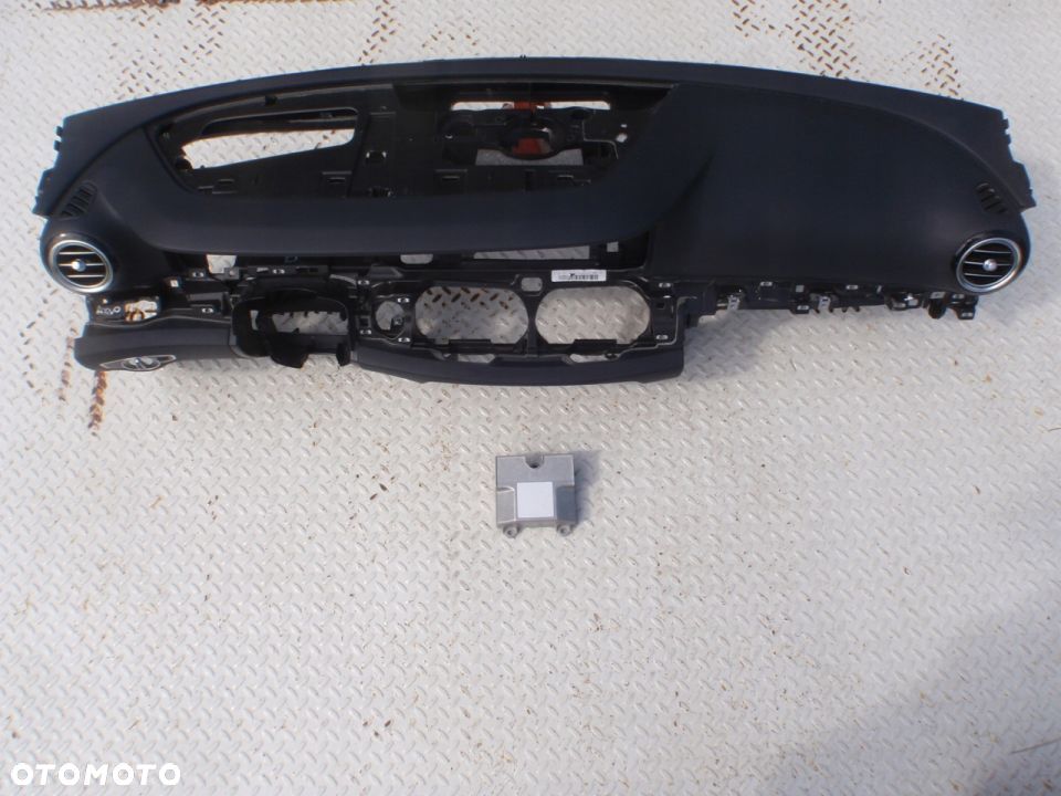 MERCEDES E CLS W213 W238 W257 DESKA KONSOLA KOKPIT PULPIT PÓŁKA PARAPET PODUSZKI AIRBAG PASY PAS !!! - 4