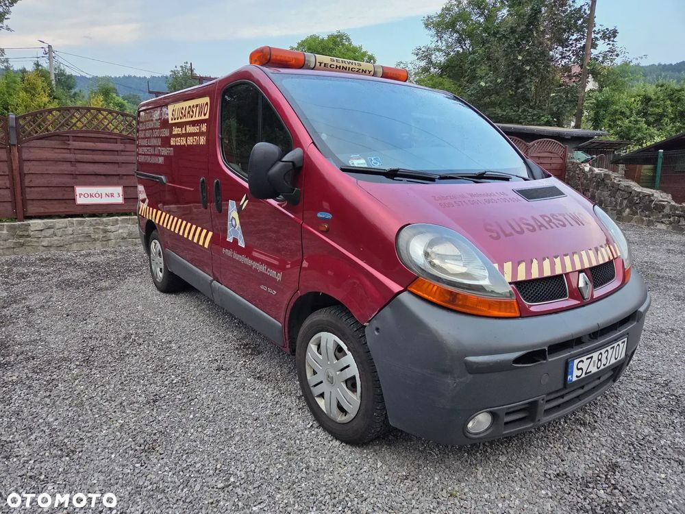 Renault TRAFIC PACK CLIM, pierwszy właściciel, po serwisie olejowym. - 1
