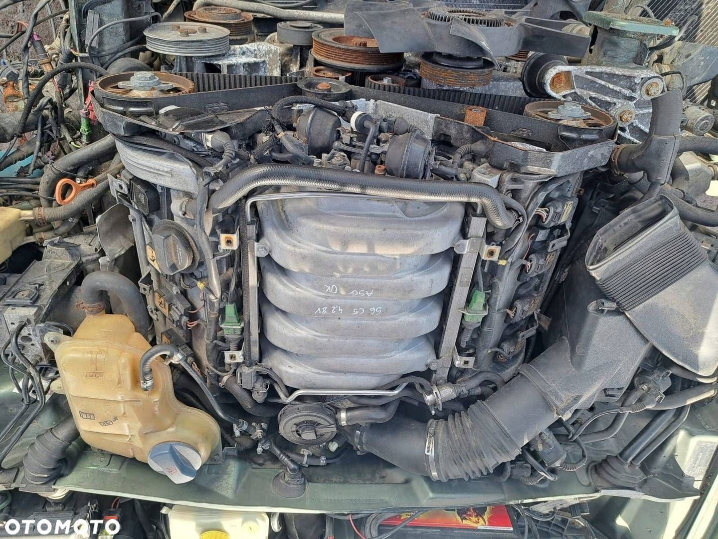 SILNIK GOŁY SŁUPEK AUDI S6 C5 QUATRO 4.2 8V ASG - 4