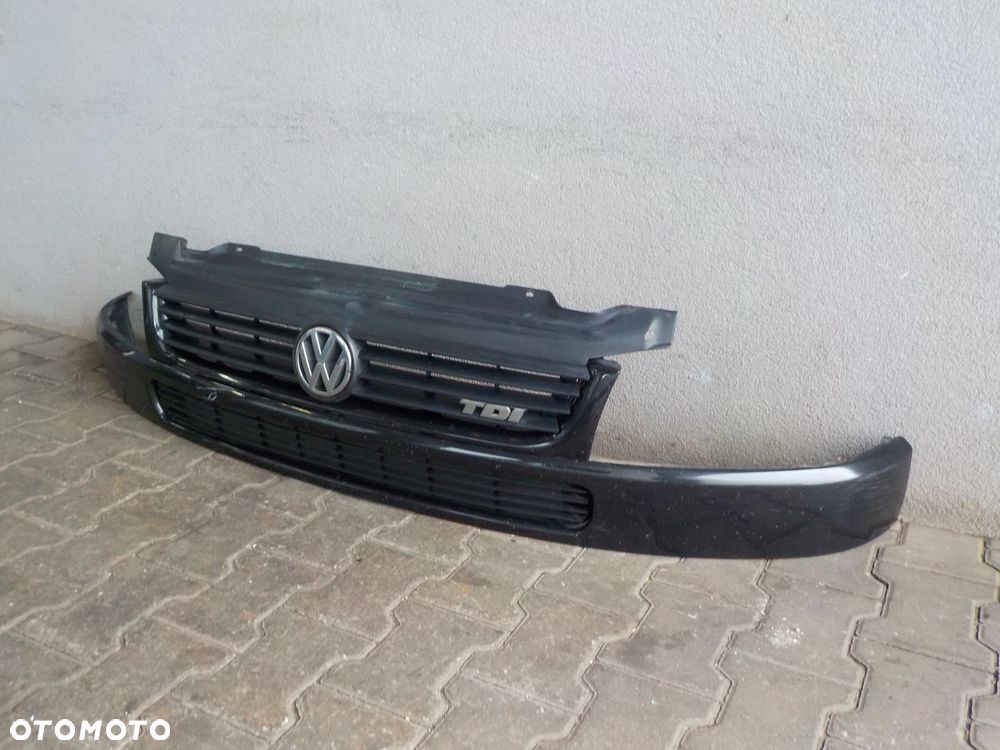 VW T4 LIFT GRILL ATRAPA PAS PRZEDNI BLACHA BIAŁY - 3