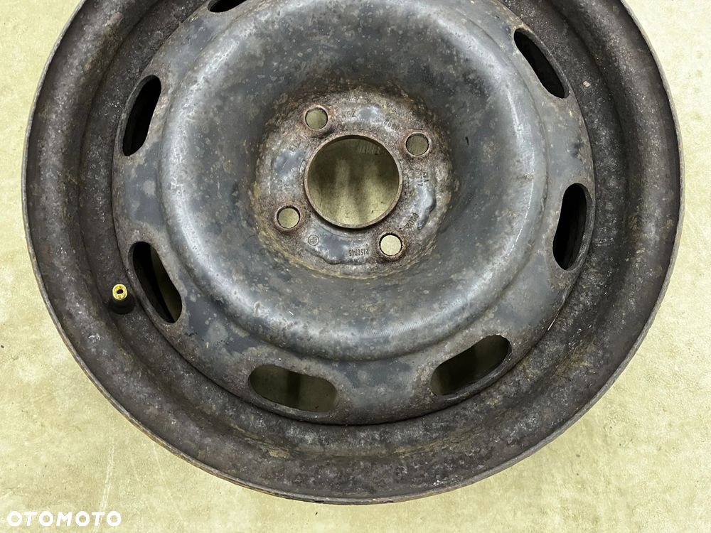 Felgi stalowe Citroen C2 C3 C4 Peugeot 1007 206 307 02-10r. felgi r15 cali 6jx15 ET27 4x108 Komplet - 12