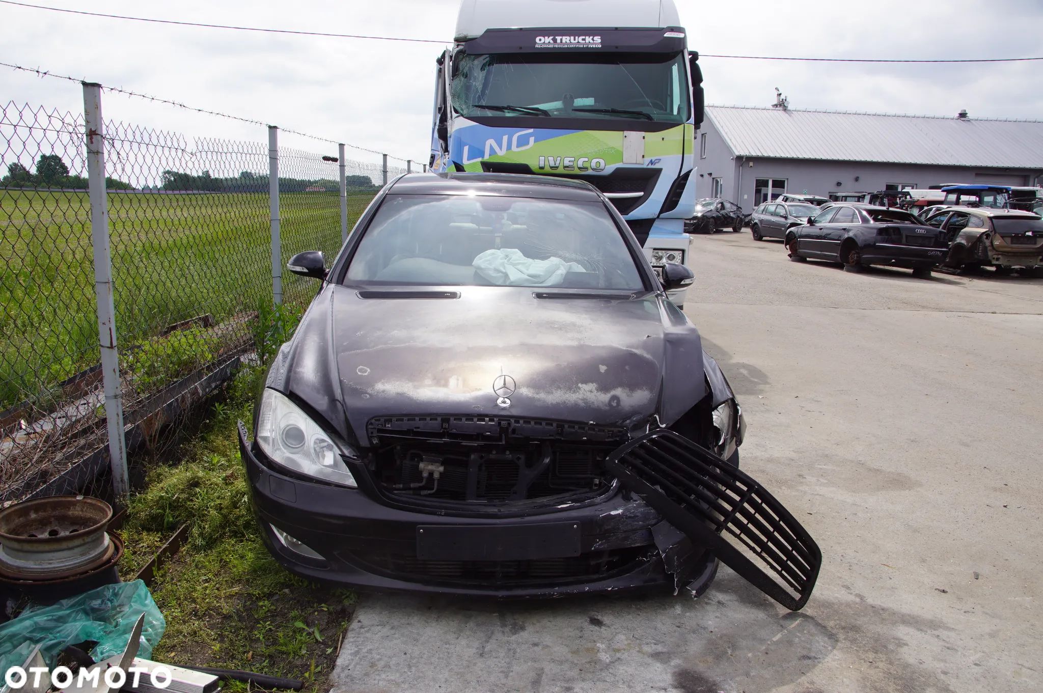 Auto na części - Mercedes S-Klasa W221 S320 197 3.0 CDI 235 KM 2007R Drzwi Zderzak Lampa Lusterka Felgi - 1