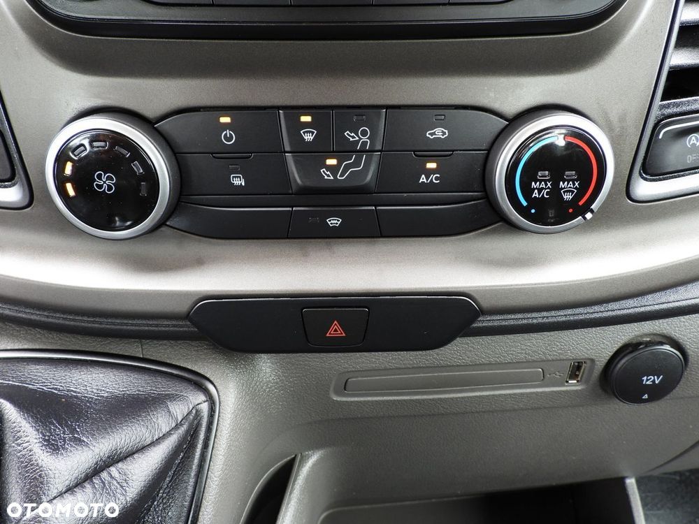 Ford TRANSIT SKRZYNIA 8 PALET TEMPOMAT BLIŹNIACZE KOŁA KLIMATYZACJA  170KM - 34