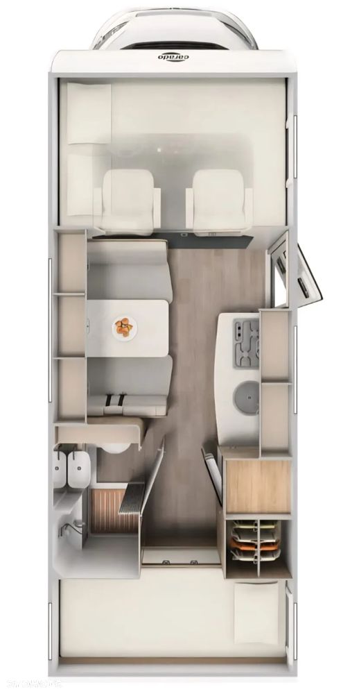 Carado CITROEN 2.0 HDI Kamper 6osobowy Doposażony! Bezwypadkowy! Salon Polska! Faktura VAT! - 8