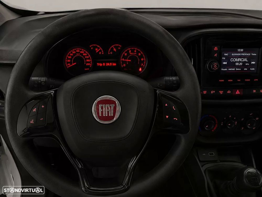 Fiat doblo doblo 1.6 jtdm pack pro nav maxi fourgon - 9