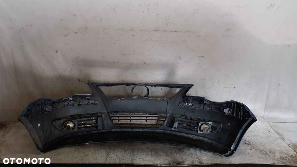 * ZDERZAK PRZÓD PRZEDNI DO VOLKSWAGEN VW POLO 9N3 LA5R BŁĘKITNY HALOGENY - 5