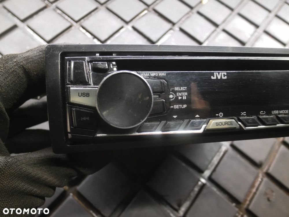 Radioodtwarzacz samochodowy JVC KD-R461 CD USB AUX - 5