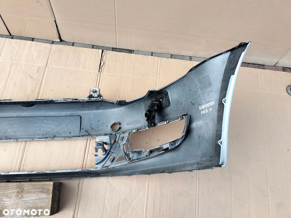 VOLKSWAGEN POLO V 2019-2014 ZDERZAK PRZÓD + MOCOWANIA SPRYSKIWACZA  6R0  6R0807221 - 14