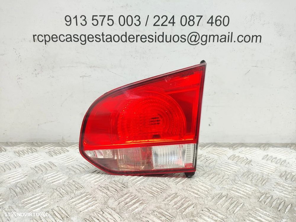 Farolins de mala direito esquerdo originais VW Volkswagen Golf 6 VI 5K Carro de 2008 a 2013 - 5