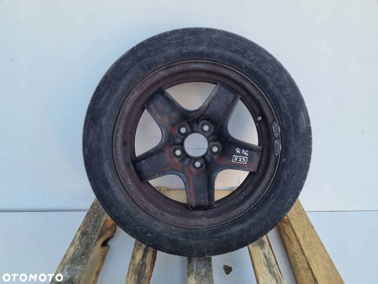 Opel Vectra C KOŁO ZAPASOWE zapas 205/55 R16 felga 5x110 6,5 ET39 2160131 - 1