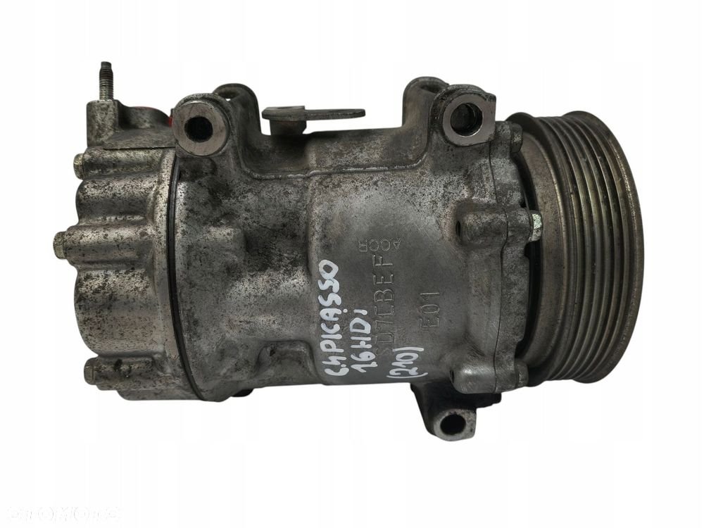 SPRĘŻARKA KLIMATYZACJI Citroen C4 Picasso Peugeot 308 1.6 HDI 9684432480 - 1