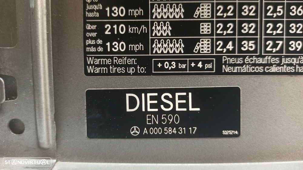 TAMPA DE COMBUSTÍVEL MERCEDES CLASE S (W220) BERLINA 320 CDI (220.025) - 6