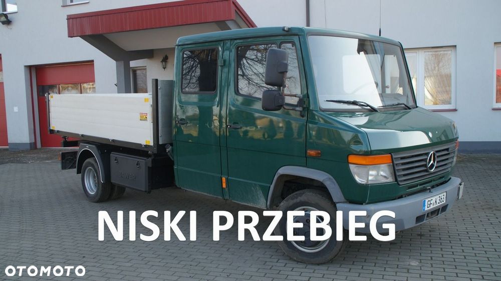 Mercedes-Benz Vario 612 2.9 122KM 5-cylindrów * DUBEL KABINA * DMC 3.5T * KAT.B * WZMOCNIONA WERSJA * NOWY KIPPER 3-STRONNY * WYWROT* WYWROTKA * IMPORT - 1