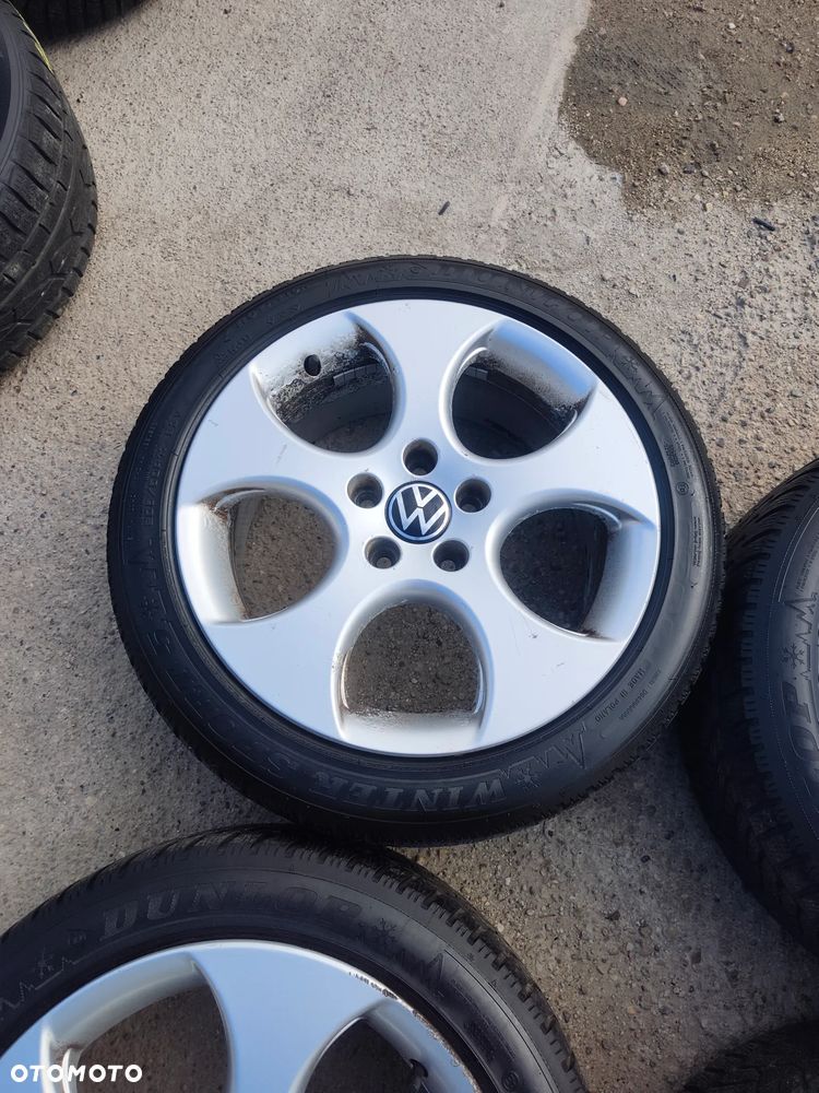5x112 Felgi Aluminiowe Alufelgi Oryginalne 1K0 17 Koła Zimowe Zima AUDI A3 8V A4 B5 A6 C5 VW Golf 5 6 7 Touran Caddy Sharan Passat B5 SKODA Superb Octavia 2 II III 3 SEAT Alhambra Leon Toledo Altea ALU-RAD Legnica 205/50 6mm - 6