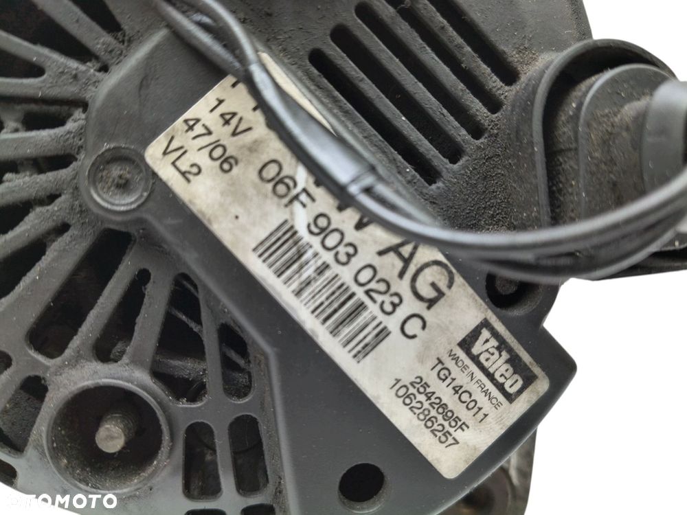 ALTERNATOR VW Passat B6 Golf V Seat Altea 1.9 2.0 TDI 06F903023C TG14C011 - 5