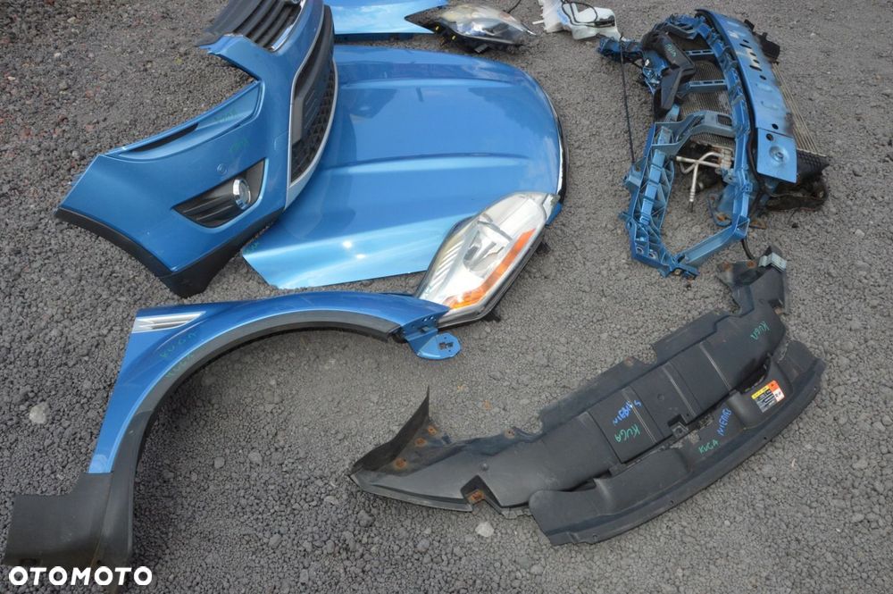 Zderzak maska lampa błotnik pas przód komplet ford kuga mk1 09r 2.0 tdci q8 - 7