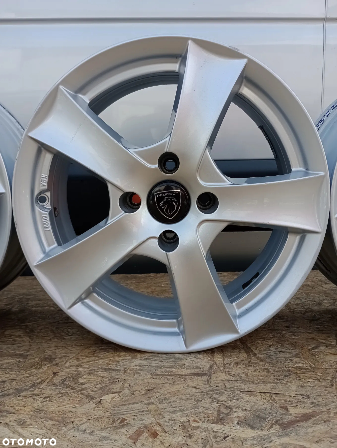 FELGI ALUMINIOWE 4x108 R16 6,5J ET15 PEUGEOT 1007 206 207 306 307 308 405 406 PARTNER - 5