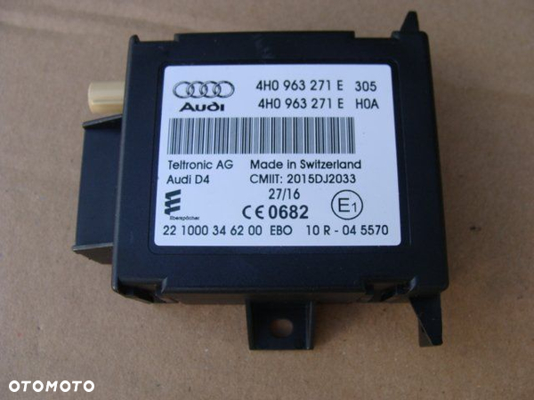 AUDI A3 A6 A7 A8 Q7 STEROWNIK WEBASTO 4H0963271E