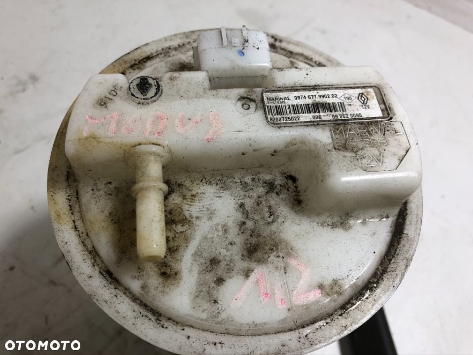 RENAULT MODUS 1.2 16V POMPA PALIWA 8200725022 - 2