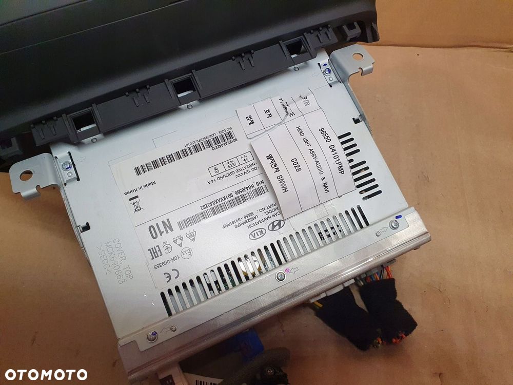 HYUNDAI i30 III 16-23 RADIO NAWIGACJA NAVI 96550-G4101PMP bluetooth - 6