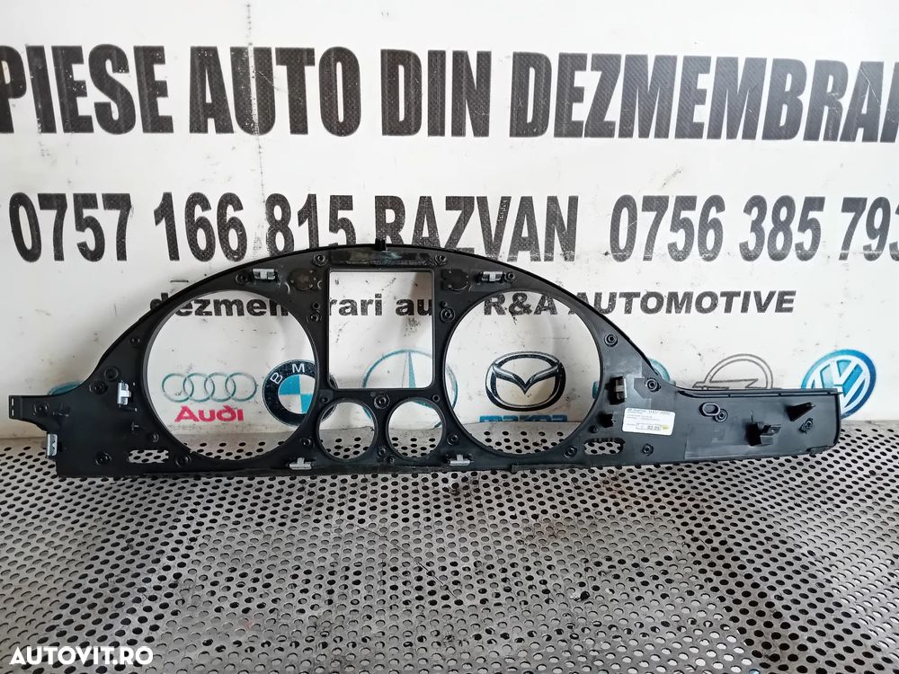 Rama Ornament Trim Ceasuri Bord Vw Passat B6 Volan Stanga 2006-2010 - 6