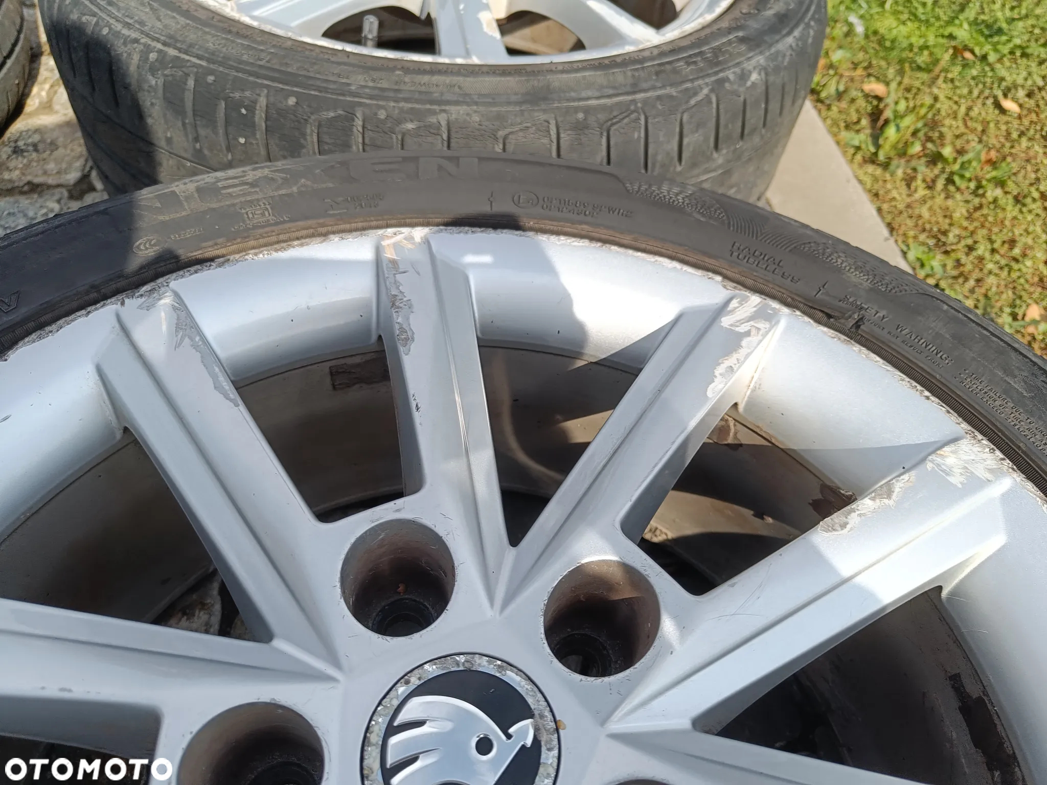 Felgi Aluminiowe 17 Skoda Octavia 3 5x112 ET49 5E0601025E Koła VW Seat Audi - 14