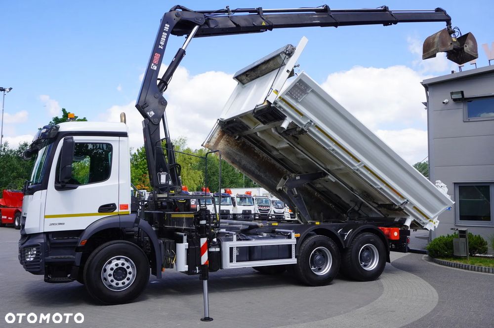 Mercedes-Benz Arocs 2636 6×4 / 100 tys. km! / HIAB X-Hiduo 188 / rotator / Wywrotka 3-stronna - 5