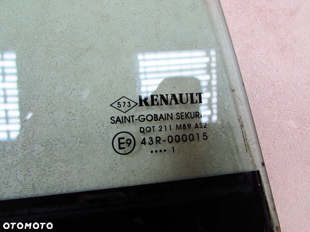 RENAULT MEGANE III KOMBI 08-16 SZYBA BOCZNA TROJKAT DRZWI TYL PRAWA 11R - 4