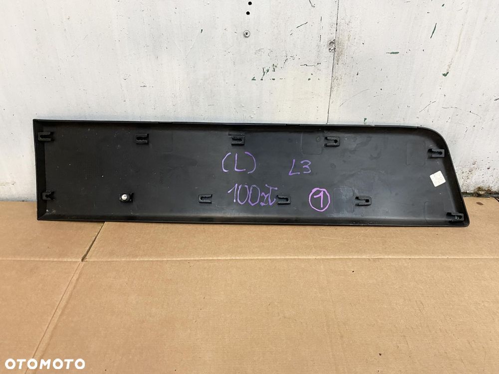 Boxer Jumper Ducato L3 17- Listwa Bok Lewa Błotnik Lewy tył Czarna - 4