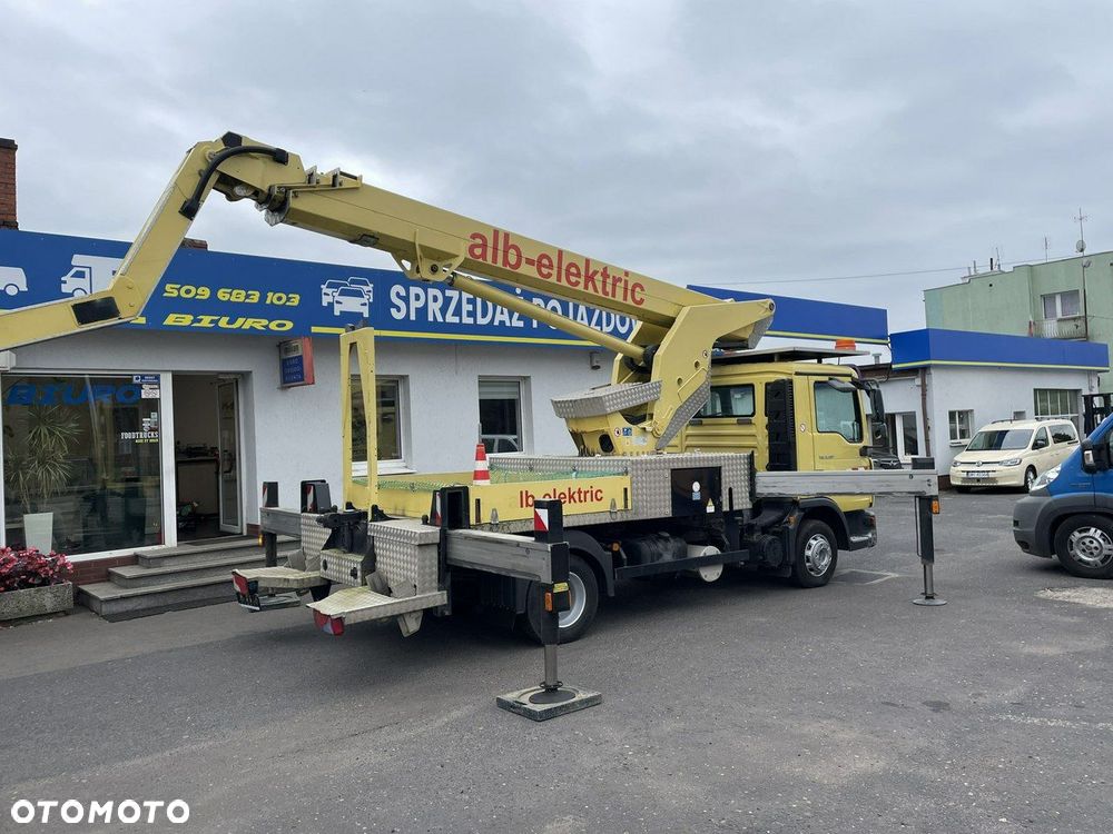 MAN Man TGL 8.180 Podnośnik koszowy 27m RUTHMANN T270 Zwyżka 2008 - 2