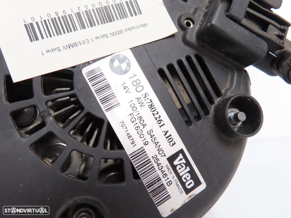 Alternador 180A Usado / Original BMW 5 (E60)/BMW 5 Touring (E61)/BMW X3 (E83)/BM... - 5