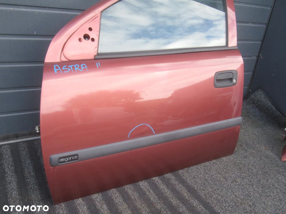DRZWI PRZEDNIE PRZÓD LEWE OPEL ASTRA G II 2 HB 1998-2009 - 6