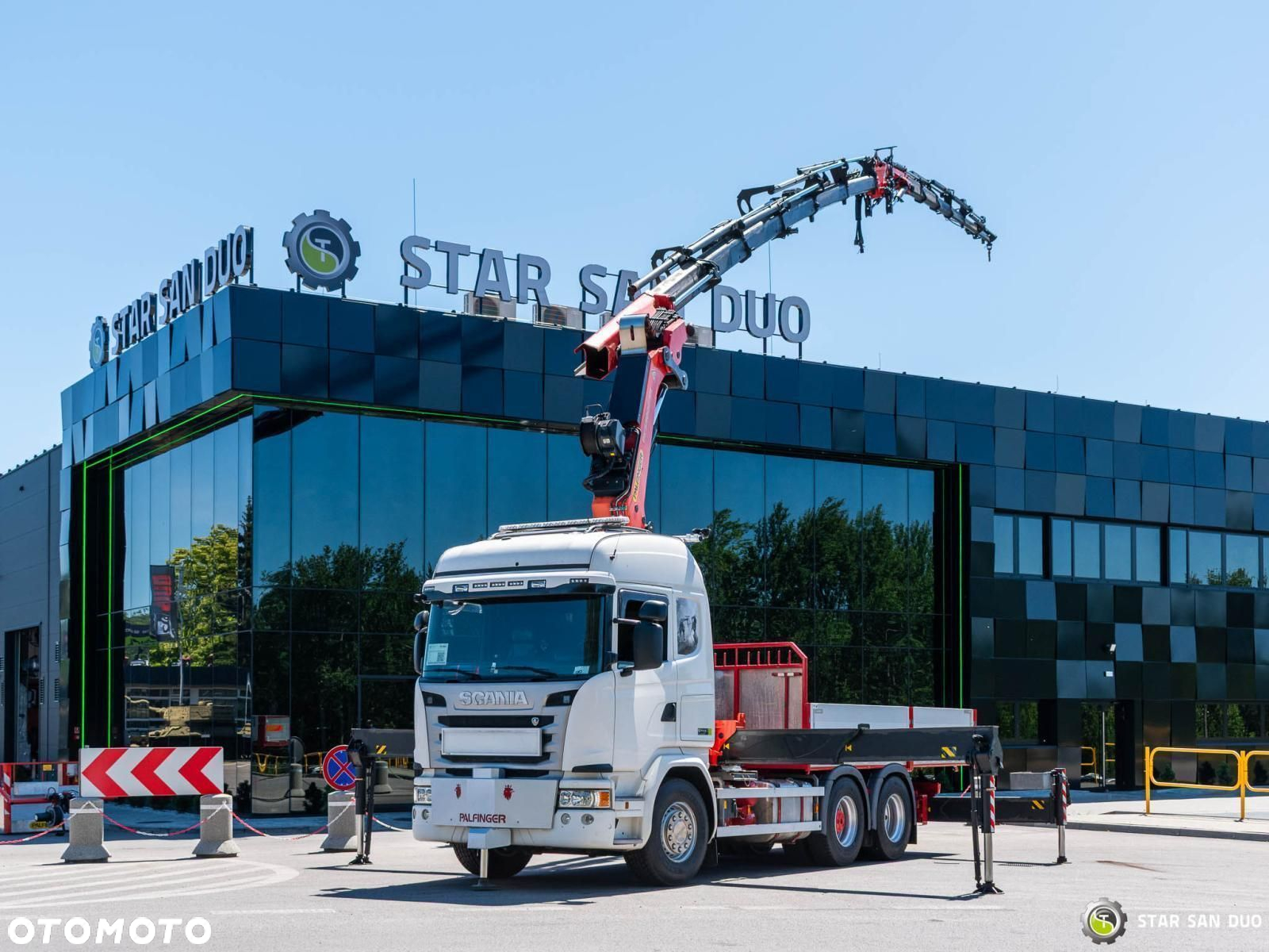 Scania G490 6x2 PalfingerPK 53002 SH Fly Jib Kosz Siodło - 3