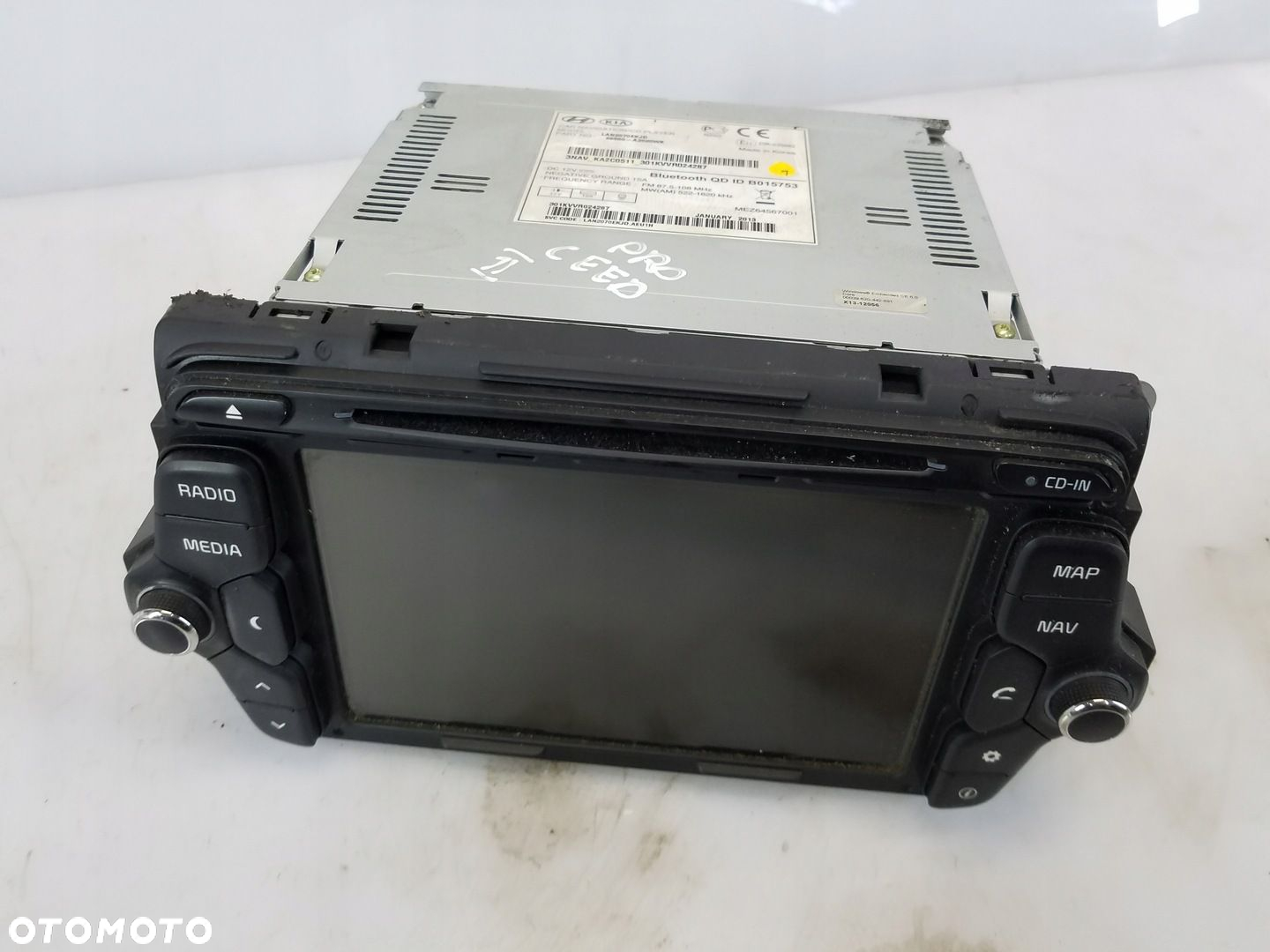 RADIO CD NAWIGACJA KIA CEED II 96560-A2020WK - 4