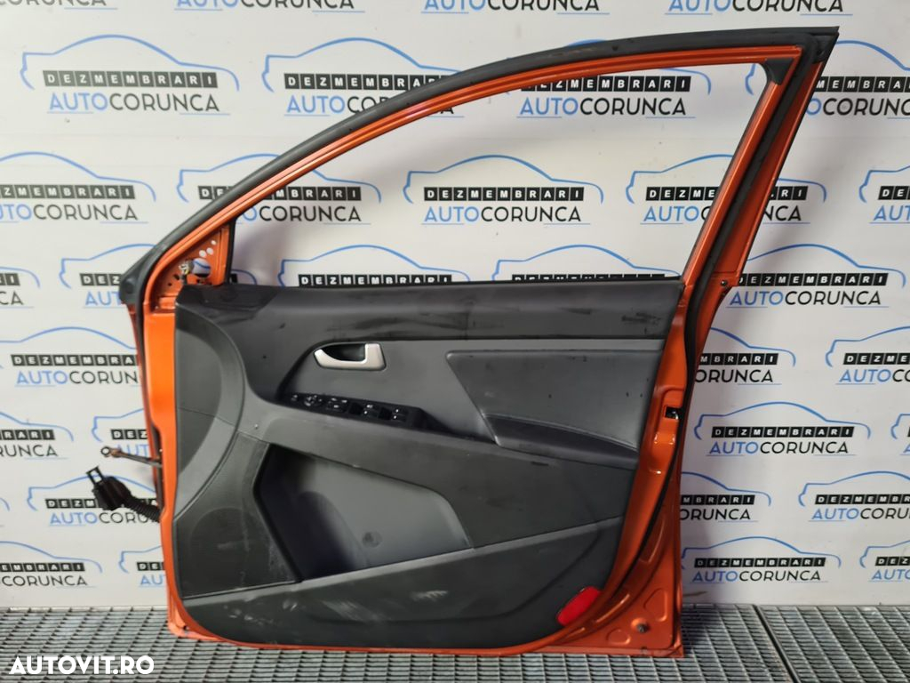 Usa Dreapta Fata Kia Sportage III 2010 - 2016 SUV 4 Usi PORTOCALIU DM (991) ZGÂRIATA - 6