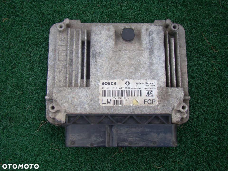 KOMPUTER STEROWNIK SILNIKA 1.9 CDTI Z19DTH OPEL VECTRA C SIGNUM + PIN - 1