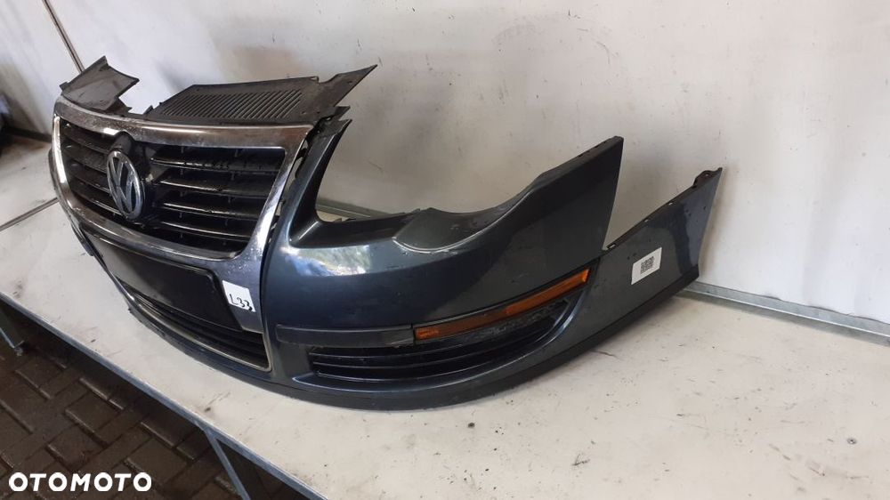 } ZDERZAK PRZÓD PRZEDNI DO VW VOLKSWAGEN PASSAT B6 SZARY GRAFIT - 8