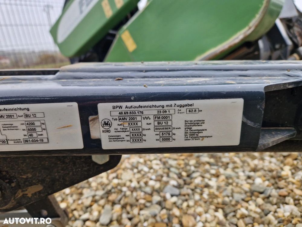 Ziegler ZIEGLER 12s CORN CHAMPION  Header porumb si ZIEGLER SWW 2wt Carucior transport - 16