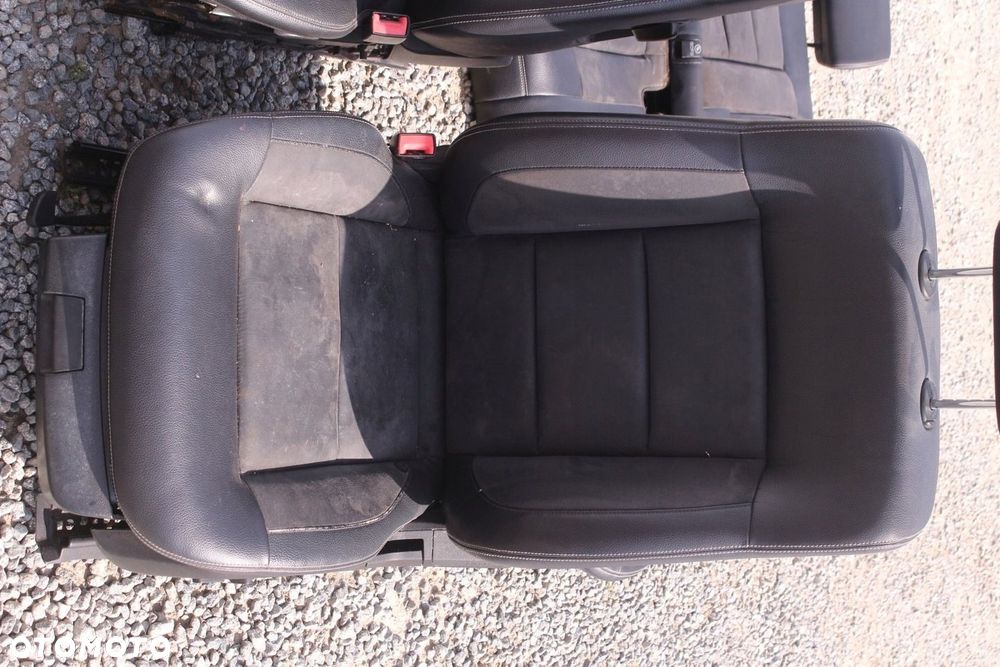 Fotele Kanapa Alkantara Mercedes W212 Lift Sedan - 3