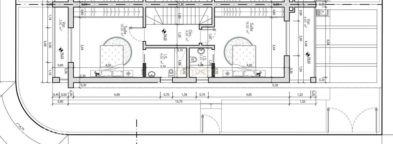 Moradia em construção com arquitetura contemporânea - Grande imagem: 3/16
