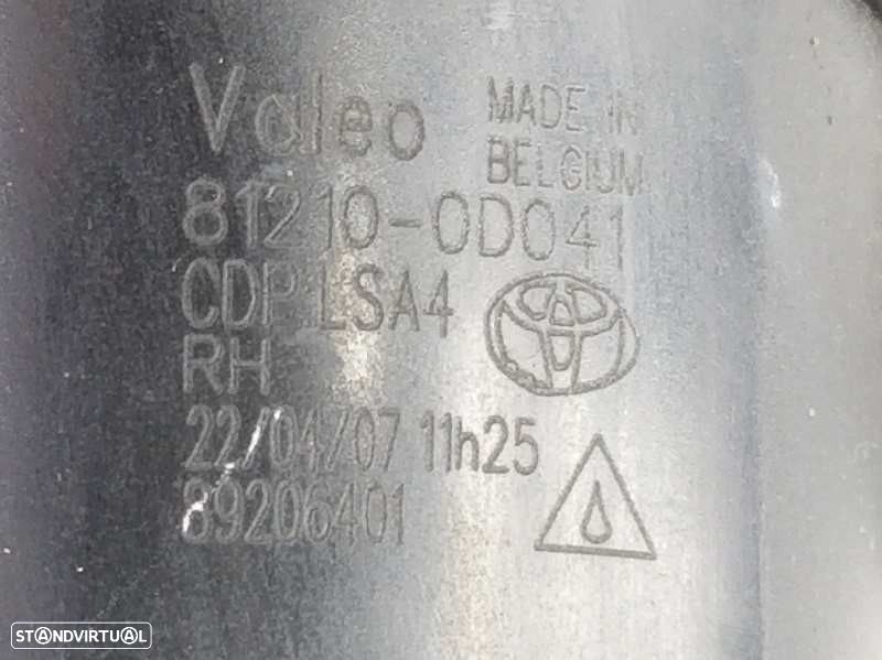 FAROL NEVOEIRO DIREITO TOYOTA AVENSIS BREAK FAMILIAR 2007 -812100D041 - 4