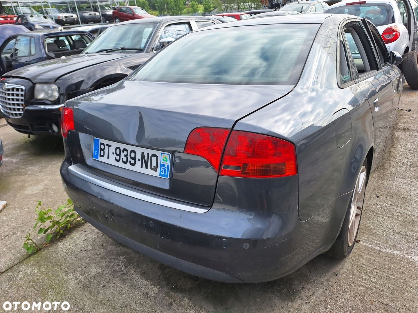 AUDI A4 B7 8E SEDAN 4D 2004-2008 BLENDA ZAMEK LAMPA KLAPA BAGAŻNIKA LX7Z - 1