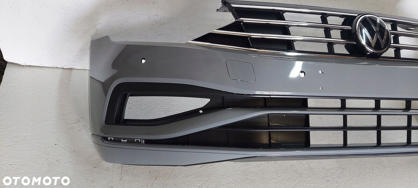 VW PASSAT B8 3G0 LIFT ZDERZAK PRZEDNI KRATKI GRIL ATRAPA - 2