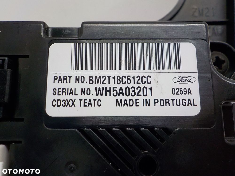 FORD S-MAX I PANEL PRZEŁĄCZNIK KLIMATYZACJI BM2T18C612CC - 2