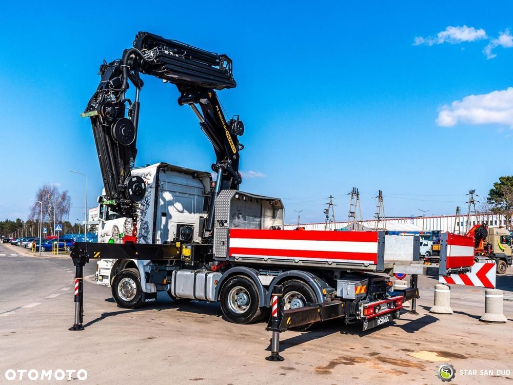 Scania R450 6x4 PALFINGER PK 53002 SH HDS Żuraw Fly Jib Siodło Wciągarka - 8